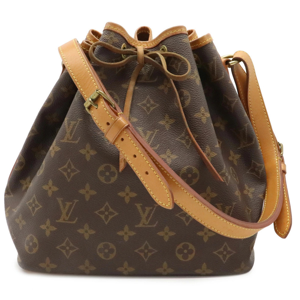 Louis Vuitton Monogram Noe Shoulder Bag Hobo Drawstring